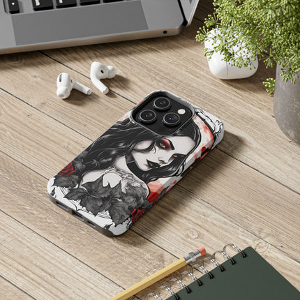VAMPIRESS UNDER THE BLOOD MOON Phone Case