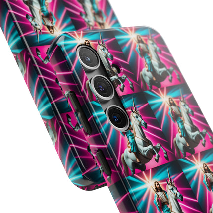 JESUS RIDES AGAIN Phone Case