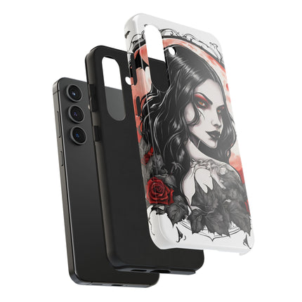 VAMPIRESS UNDER THE BLOOD MOON Phone Case
