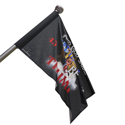 Flag, Patriotic Trump Supporter House Flag, Pro-Trump USA Flag, Political Outdoor Flag, Trump 2024 Flag, Election Season Decor
