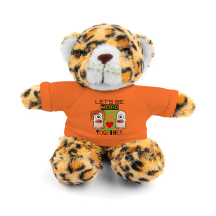 LET'S BE WEIRD TOGETHER Stuffed Animal Gift