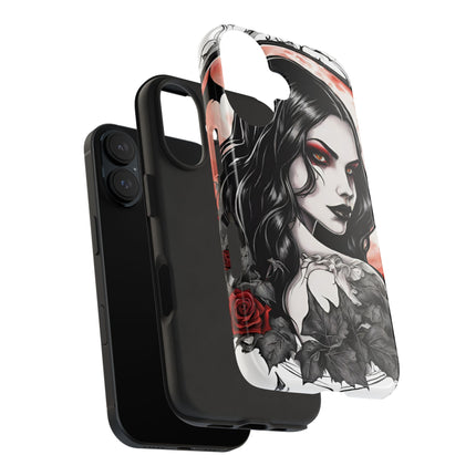 VAMPIRESS UNDER THE BLOOD MOON Phone Case
