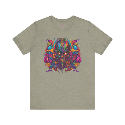 EVIL AWAKENING T-Shirt - Graffiti Skull Street Art Tee