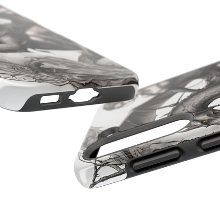 DRAGON AND MORPHING REPTILIAN BEAUTY Phone Case