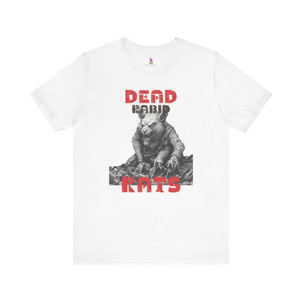 DEAD RABID RATS T-Shirt - Vintage 80s Horror Movie Inspired Tee