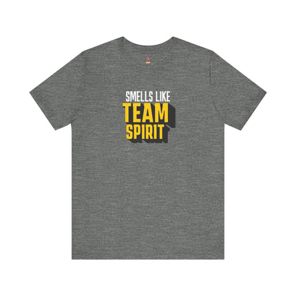 SMELLS LIKE TEAM SPIRIT T-Shirt - Funny Nirvana Parody Team Event Tee