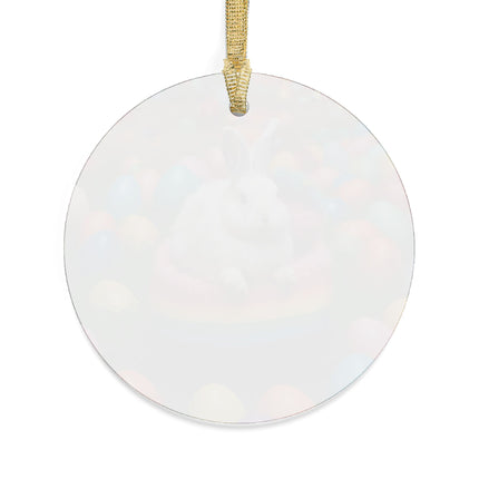 RAINBOW EGG BUNNY Easter Tree Ornament
