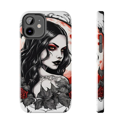 VAMPIRESS UNDER THE BLOOD MOON Phone Case