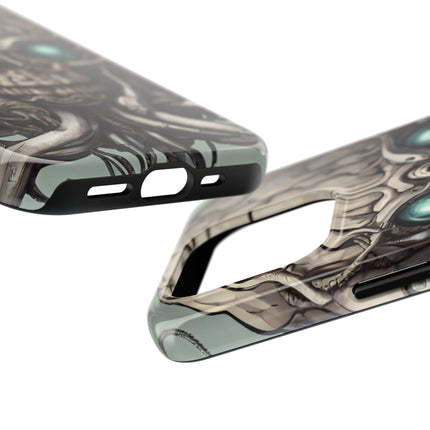 ALIEN IRON TENTACLED SKULL Phone Case