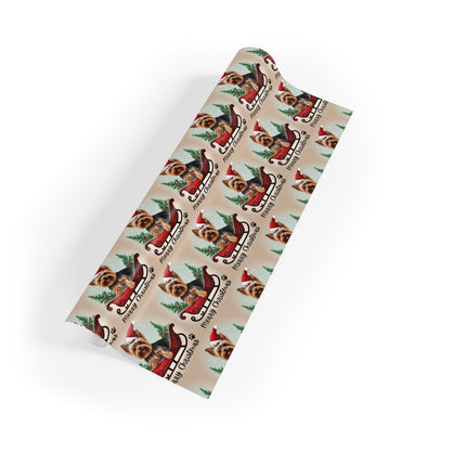 YORKSHIRE TERRIER CHRISTMAS Gift Wrap