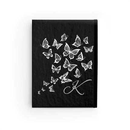 Beautiful Custom Diary Journal, Personalized Flower Butterfly Fairy Diary, Hardcover Daily Life Log Book