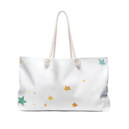 Baby Capricorn Travel Gift Weekender Tote | Grandma's House Infant Weekend Bag | Cute Goat & Starry Diaper, Blankets, Clothes Traveler