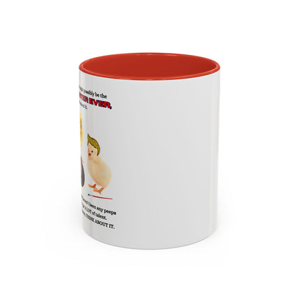 TRUMP GREATEST EASTER EVER Funny Baby Chicks Coffee Mug