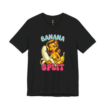 BANANA SPLIT T-Shirt Provocative Seductive Sexy Cartoon Tee