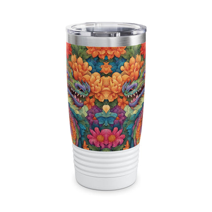 JAPANESE DRAGON FLORAL Tumbler