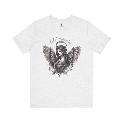HEAVENLY Butterfly Winged Angel T-Shirt - Beautiful Spiritual Art Tee