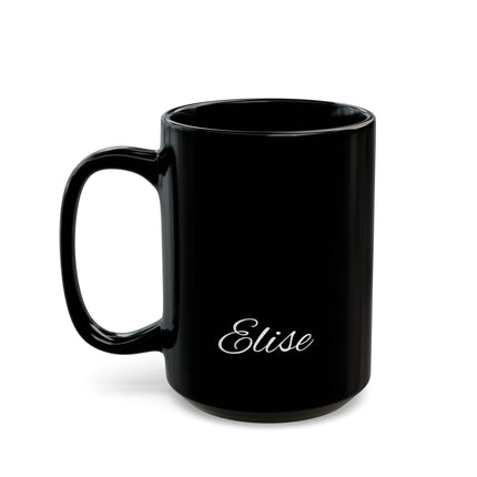 CUSTOM Personalized Letter E and Name Coffee Cup | Mom, Grandma, Aunt Gift