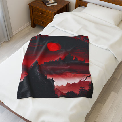 WHAT A HORRIBLE NIGHT TO TRAVERSE THE DARKNESS Video Game Inspired Blanket