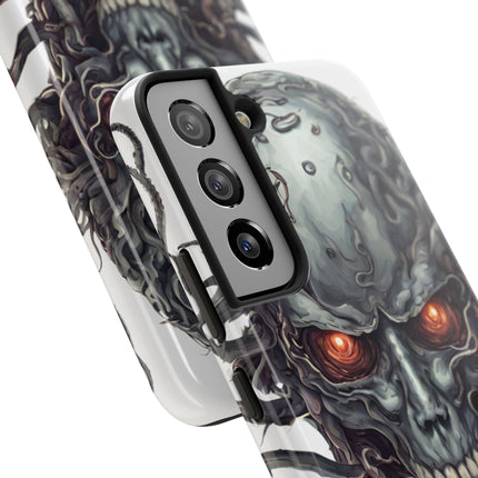 TENTACLED METAL ALIEN SKULL Phone Case