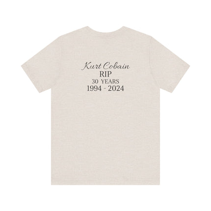 GRUNGE MUSIC ANNIVERSARY Memorial T-Shirt - 90s Rock Legend Tribute Tee