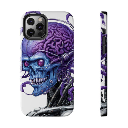 BLUE ALIEN SKULL Phone Case