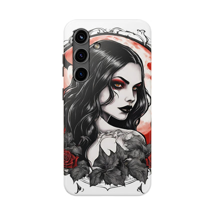 VAMPIRESS UNDER THE BLOOD MOON Phone Case