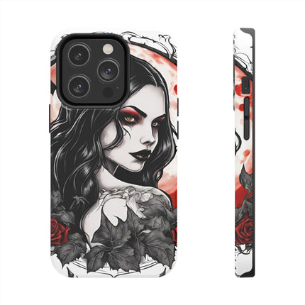 VAMPIRESS UNDER THE BLOOD MOON Phone Case