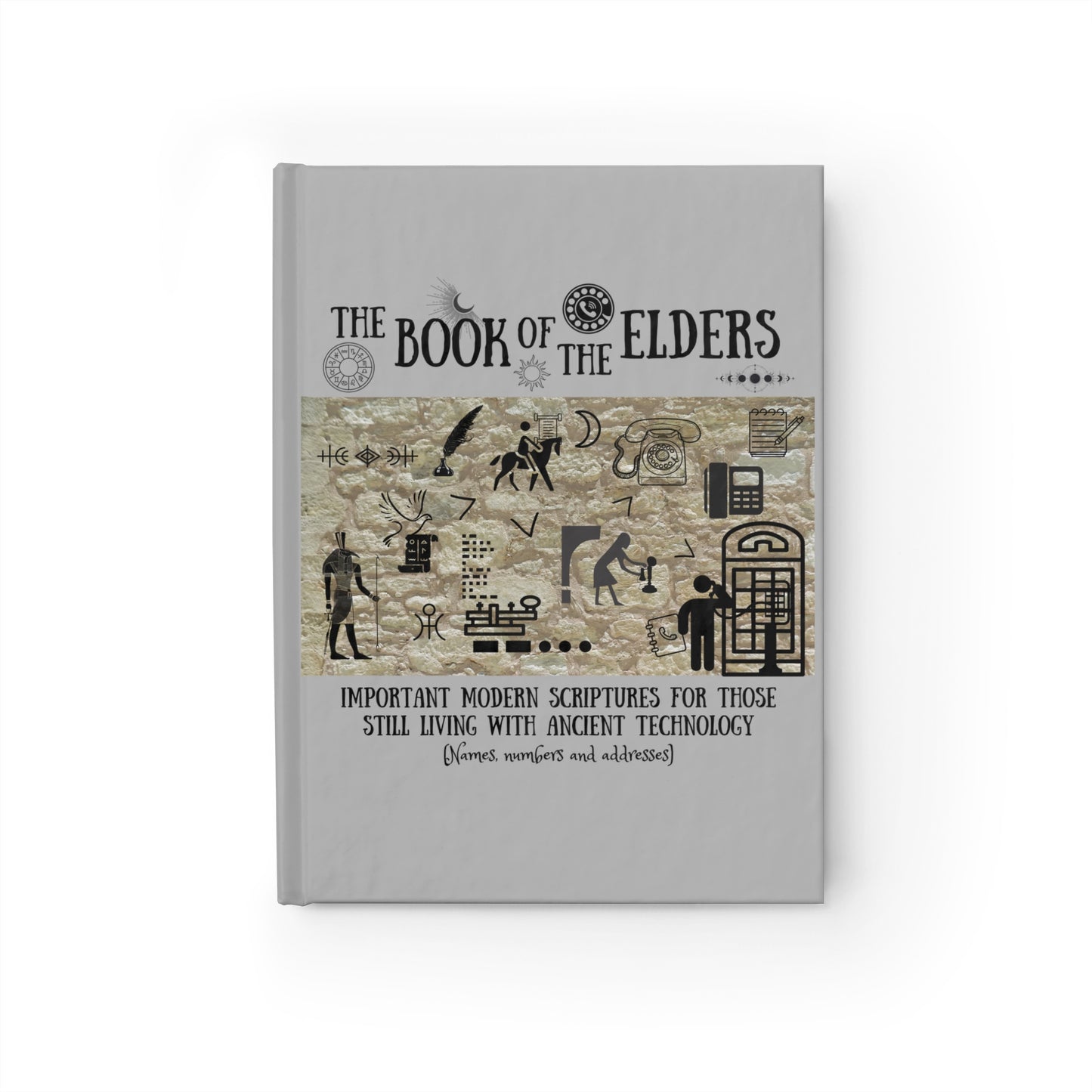 Custom Gifts, Funny Gifts, Address Book, Ancient Antique, Personalized Journal, Grandma, Grandpa, Mom, Dad, Journal, Hardcover Note Book