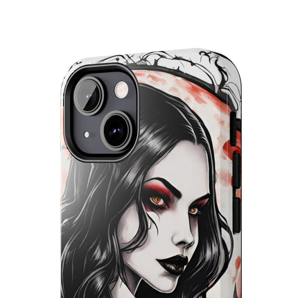 VAMPIRESS UNDER THE BLOOD MOON Phone Case