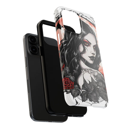 VAMPIRESS UNDER THE BLOOD MOON Phone Case