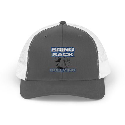 Bringing Back Bullying Snapback Trucker Cap, Adjustable Casual Hat, Anti-Bullying Awareness Gift, Unisex Cap for Teens, Summer Style