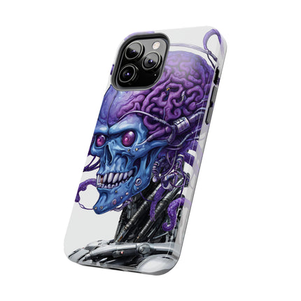 BLUE ALIEN SKULL Phone Case