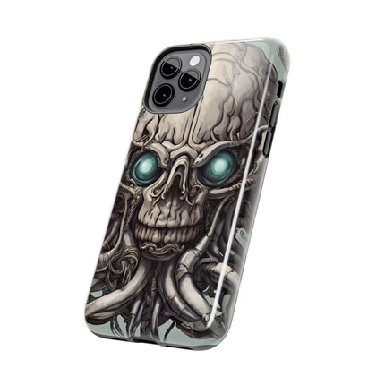ALIEN IRON TENTACLED SKULL Phone Case