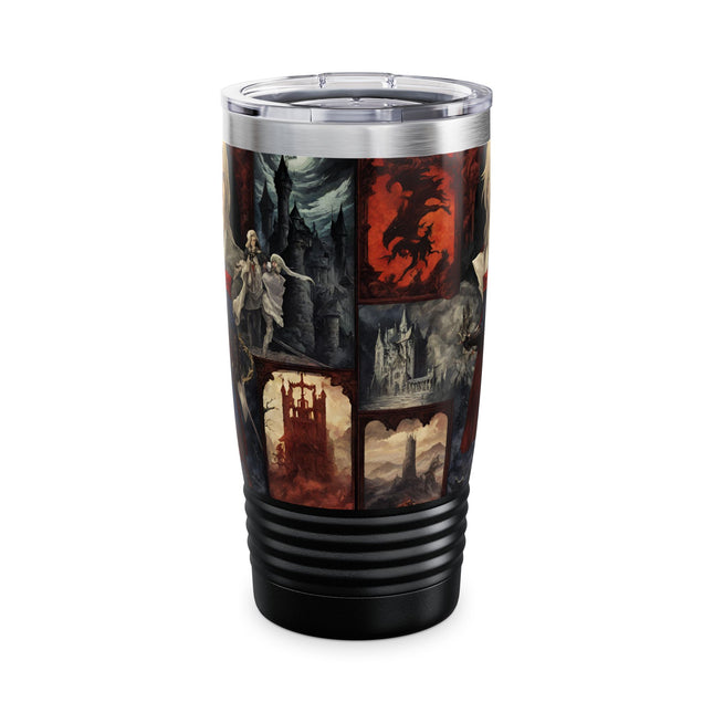 A LEGEND RISES IN THE LEGACY OF HIS FATHER Tumbler - Video Game Inspired Collage Cup