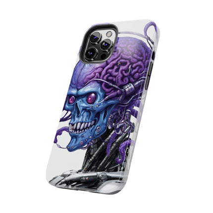 BLUE ALIEN SKULL Phone Case