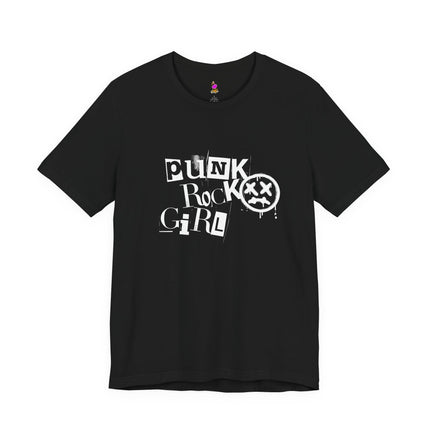 PUNK ROCK GIRL T-Shirt - Rebellious Music Alternative Fashion Tee