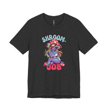 SHROOM JOB T-Shirt Provocative Seductive Sexy Cartoon Tee