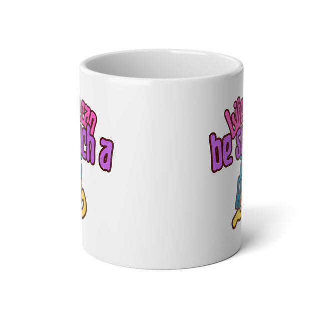 LIFE CAN BE SUCH A TRIP Psychedelic Mushroom 20oz Coffee Mug