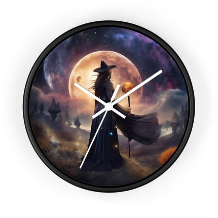 WICCAN MOON Wall Clock