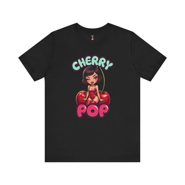 CHERRY POP T-Shirt Provocative Seductive Sexy Cartoon Tee