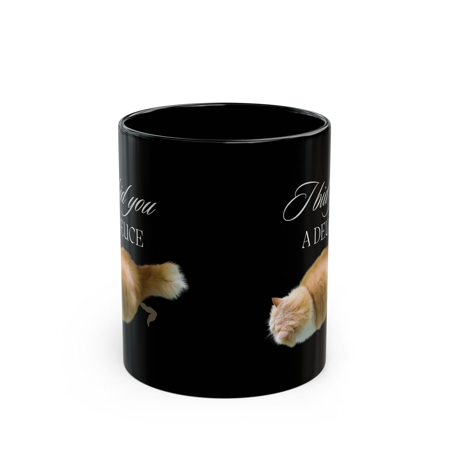 Funny Cat Lovers Coffee Cup | Animal Poop Potty Humor Mug | House Cats Owner Pooping Gift | Humorous Morning Greeting Kitty Poo Cup
