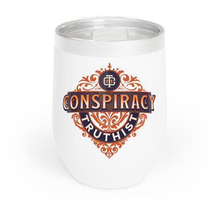 CONSPIRACY TRUTHIST Wine Tumbler Insulated Cup