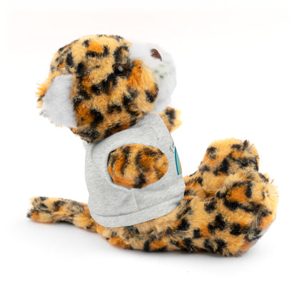 FIND YOUR INNER HAPPY PLACE Inspirational Rainbow Stuffed Animal