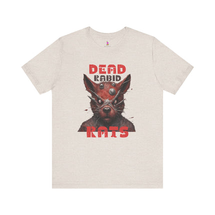 DEAD RABID RATS T-Shirt - 80s Horror Film Retro Cult Classic Tee
