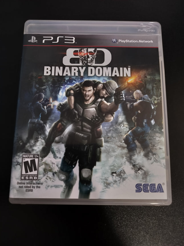 BINARY DOMAIN Playstation 3 PS3