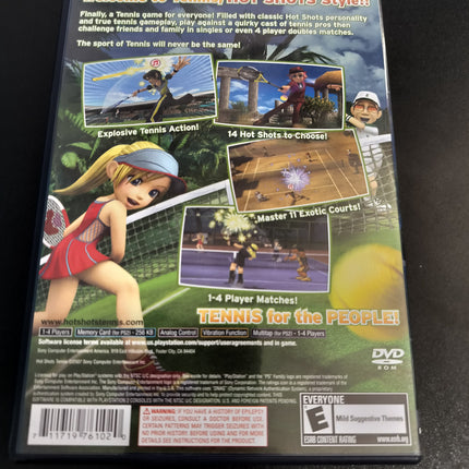 HOT SHOTS TENNIS Playstation 2 PS2