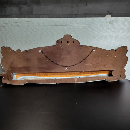 Stroh's Cold Beer 38" Vintage Plastic Large Wall Bar Sign Hanging