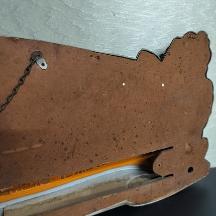 Stroh's Cold Beer 38" Vintage Plastic Large Wall Bar Sign Hanging