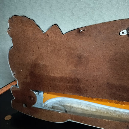 Stroh's Cold Beer 38" Vintage Plastic Large Wall Bar Sign Hanging