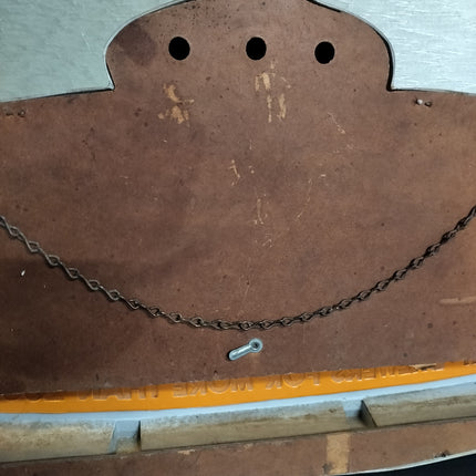 Stroh's Cold Beer 38" Vintage Plastic Large Wall Bar Sign Hanging